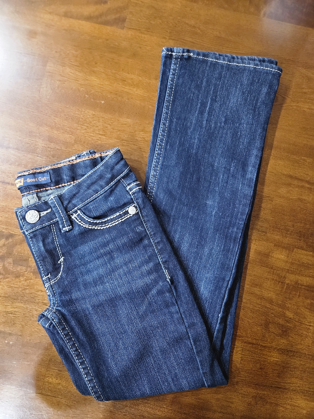 NWOTs Girl's Levi's Dark Blue Bootcut Jeans